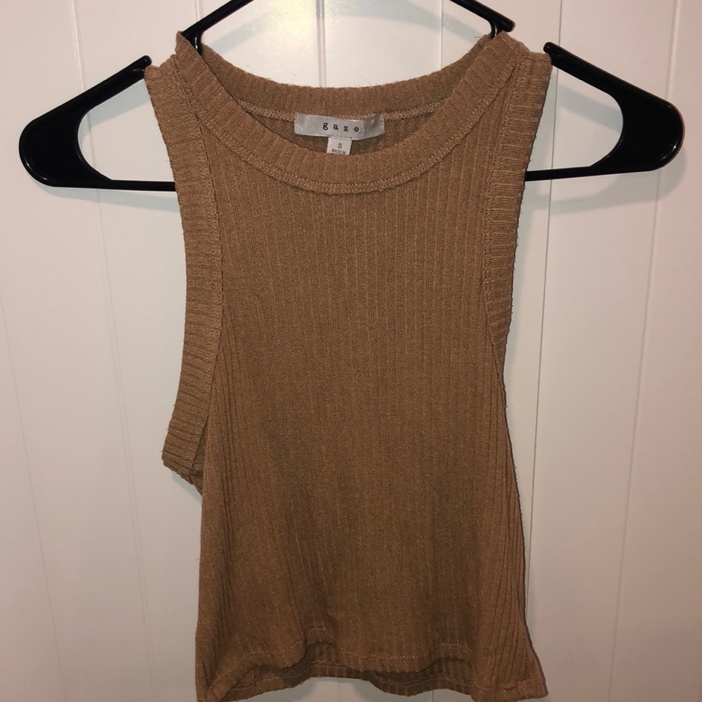 Size small crop top nude top